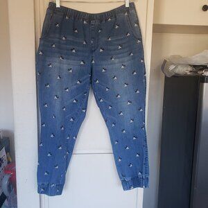 Disney Mickey Mouse Jeans Size XL